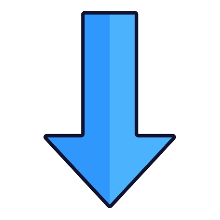 Half Arrow Down